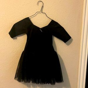 Black Ballet leotard for girls